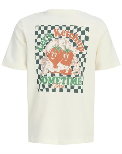 Jack & Jones Junior - JJSometime T-Shirt - Antique White